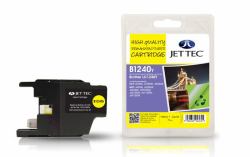 Jet Tec 101B124004 ink cartridge Standard Yield Yellow 