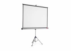 Nobo Projection Screen Tripod 1750x1325mm 4:3 (Nobo 1902396 1750 x 1325mm Tripod Mounted Projection Screen)
