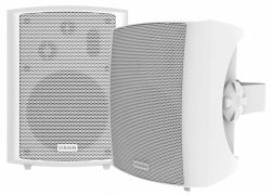 Vision SP-1800 loudspeaker 3-way White Wired 50 W (Pair wall speakers - 5.25" - passive - 50 watt power handling - 3 way with bass reflex - horizontal C brackets included - white)