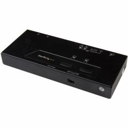 StarTech.com 2x2 HDMI Matrix Switch - 4K with Fast Switching and Auto-sensing (2X2 4K HDMI MATRIX SWITCH WITH - FAST SWITCHING AND AUTOSENSING)