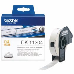 Brother Multi Purpose Labels (DK SINGLE LABLE ROLLS - F/ QL-500/550 400PCS/RL 17X54MM)