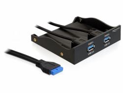 DeLOCK 61896 drive bay panel (Delock Frontpanel 2x USB 3.0 [3.5"/5.25"])