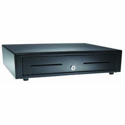 apg Solutions VP101-BL1616-B5 cash drawer (VASARIO 1616 PUSH BUTTON BLACK - 4 BILLS 8 COINS)