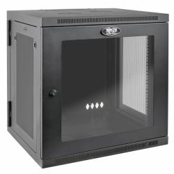 Tripp Lite SRW12USDPG SmartRack 12U UPS-Depth Wall-Mount Small Rack Enclosure, Clear Acrylic Window, Hinged Back (Smartrack 12u ups-depth wall-mount small rack enclosure, clear acrylic window, hing...