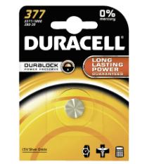 Duracell 062986 household battery Single-use battery SR66 Silver-Oxide [S] (Duracell D 377 batteri x SR66 - sÃ¸lvox)