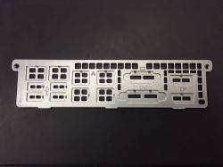 Supermicro MCP-260-00094-0N computer case part Rack I/O shield (1U I/O Shield for X11SSZ with EMI Gasket,RoHS/REACH)