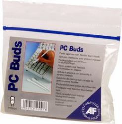AF PC Buds Screens/Plastics (AF PC CLEANING BUDS 25 PACK FOAM TIPPED SPATULAS)