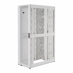 APC NetShelter SX, Server Rack Enclosure, 48U, White, 2258H x 600W x 1070D mm (SX RACK 48U WHITE 2258H X 600W X 107)