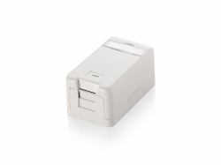 Equip 1-Port Keystone Jack Surface Mount Box (1-Port Keystone Jack Surface - Mount Box - Warranty: 12M)