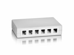 Equip 12-Port Keystone Jack Surface Mount Box (12-Port Keystone Jack Surface - Mount Box - Warranty: 12M)