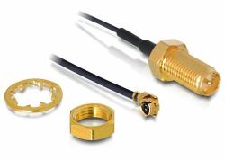 DeLOCK 88379 coaxial connector R-SMA 1 pc[s] (Delock Anschluss IPEX auf RP-SMA zum einbauen)