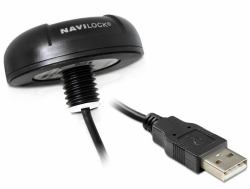 Navilock NL-8004U GPS receiver module USB Black (Navilock NL-8004U USB 2.0 Multi GNSS R)