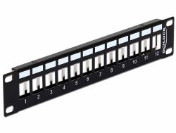 DeLOCK 43326 patch panel 1U (Delock Keystone Patch Panel - patch-pa)