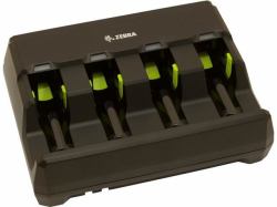 Zebra SAC3600-4001CR mobile device charger Bar code reader Black AC Indoor (3600 SERIES 4 SL BATT CHARGER - PW SUPPLY ORD SEP)