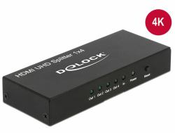 DeLOCK 18684 video splitter HDMI 4x HDMI (Delock HDMI UHD Splitter 1 x HDMI in >)
