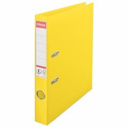 Esselte No.1 VIVIDA Lever Arch File PP, 30% pre-consumer recycled foil (LAF No1 Vivida FSC PP A4/50 Ye)