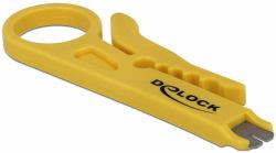 DeLOCK Nicht kategorisiert cable stripper Yellow (Delock vÃ¦rktÃ¸j til indsÃ¦tning af kabel)