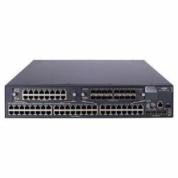HPE A A5800-48G-PoE+ w/ 2 IS Managed L3 Power over Ethernet [PoE] Black 