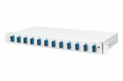 Digitus Fiber Optic Splice Box, Equipped, SC, OS2 (DIGITUS FIBER OPTSPLICE BOX - EQUIPPED 12XSC OS1)