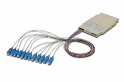 Digitus Splice cassette with 12 pigtails; pre-assembled (DIGITUS SPLICE CASSETTE - WITH PIGTAILS)