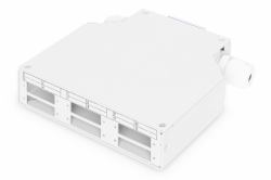 Digitus Din Rail Distribution Box (DIGITUS DIN RAIL SPL BOX - F6XSC DUPLEX GREY)