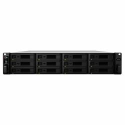 Synology RackStation RS3618xs NAS Rack [2U] Intel® Xeon® D D-1521 8 GB DDR4 0 TB DiskStation Manager Black (Synology RackStation RS3618xs 12 bay- Intel Xeon D-1521 quad-core 2.4GHz- Turbo Boost u...