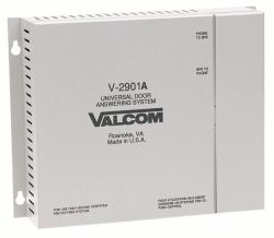 Valcom V-2901A audio intercom system (VALCOM 1 ZONE DOOR SYSTEM WITH LOCK REL)