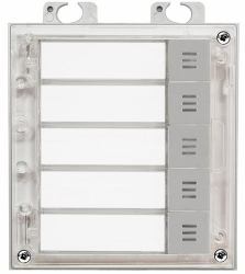 2N Telecommunications 9155035 (2N IP VERSO - 5 NAMEPLATE BUTTON MODULE)