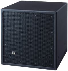 TOA FB-120B subwoofer Black 200 W (FB-120B Subwoofer, 200W [8O], 12" Floor Mount, Black - for F-1300/2000 & HX-5)