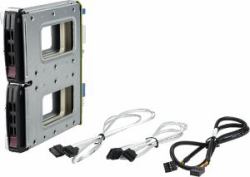 Supermicro MCP-220-84610-0N drive bay panel 2x 2.5" Storage drive tray Black (12G 2.5-inch x2 Drive Kit with Status LED support for 846B,)