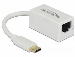 DeLOCK 65906 laptop dock/port replicator USB Type-C White 