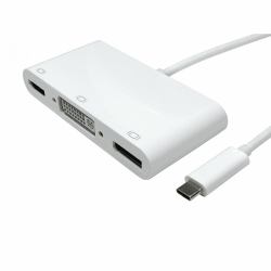 Cables Direct USB3C-HDD04 laptop dock/port replicator USB 3.2 Gen 1 [3.1 Gen 1] Type-C White 