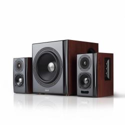 Edifier S350DB speaker set 150 W Universal Black, Wood 2.1 channels 80 W Bluetooth (Speaker Set 150 W Black, Wood - 2.1 Channels - Warranty: 12M)