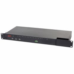 APC KVM1116R KVM switch Rack mounting Black 