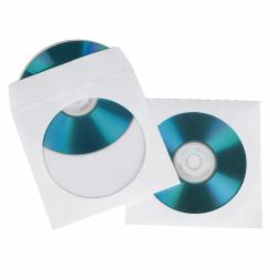 Hama CD Paper Sleeves, white, 100 pcs/Pack 1 discs (Hama CD-ROM Paper Sleeves - Cd-omslag)