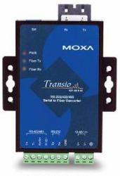 Moxa TCF-142-S-SC serial converter/repeater/isolator RS-232/422/485 Fiber [SC] (MOXA FIBER MEDIA CONVERTER SC)