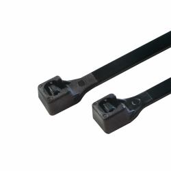 LogiLink KAB0002B cable tie Ladder cable tie Nylon Black 100 pc[s] (Cable tie, PA66, 100 pcs., - black, W: 2.5 mm, L: 150 mm - Warranty: 48M)