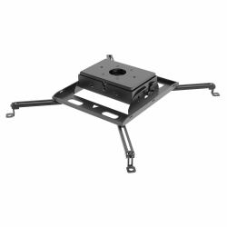Peerless PJR125-EUK project mount Ceiling Black (PJR125 - Heavy Duty Universal Projector Mount [Max Weight 56.7KG])
