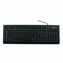 MediaRange MROS101-UK keyboard Universal USB QWERTY UK English Black 