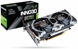 INNO3D N1060-BSDN-N6GNX graphics card NVIDIA GeForce GTX 1060 6 GB GDDR5X (Inno3D GeForce GTX 1060 Graphic Card - 6 GB GDDR5X)