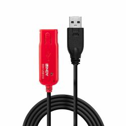 Lindy 30m USB 2.0 Active Extension Pro (30M USB 2.0 ACTIVE EXTENSION - CABLE - TYPE A MALE TO FEMALE)