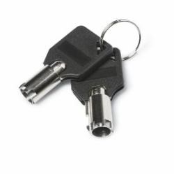 Dicota D31701 cable lock accessory Key Black (MASTERKEY FOR SECUR CABLE LOCK - 3 EXCHANG HEADS FITS ALL SLOTS)