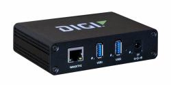 Digi AW02-G300 interface hub USB 3.2 Gen 1 [3.1 Gen 1] Type-A 1000 Mbit/s Black (DIGI Anywhere USB 2 plus incl. 1-year LCA)