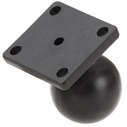 RAM Mounts Ball Adapter with AMPS Plate (RAM base square, AMPS, C-size - Ball Adapter with AMPS Plate, - 68 g - Warranty: 300M)