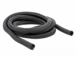 DeLOCK 18855 cable sleeve Black (Delock Braided Sleeving self-closing -)