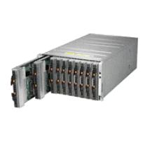 Supermicro SBE-610J network equipment chassis (Supermicro SBE-610JB-422 [EOL][NR]6U Enclosure for 10 Blades w/4 x 2200W & 4 BBP - )