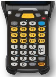 Zebra KYPD-MC9334FNR-01 mobile device keyboard Alphanumeric English Black, Grey, Yellow (MC93 KYPD 34KY FUNC-NUMERIC - .)