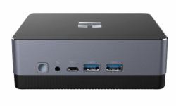 Trekstor WBX5005 Intel® Core™ i3 i3-5005U 4 GB 128 GB SSD Mini PC Black, Grey 