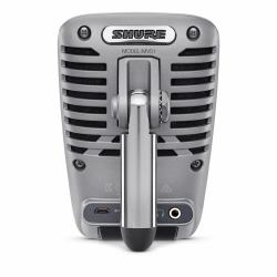 Shure MOTIV MV51 Grey Digital camcorder microphone (Shure Condenser Microphone)
