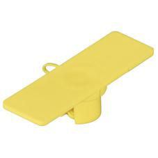 CABLE ID TAG 5/8X2"L SMART - PAK YELLOW CABLE ID TAGS, - 5/8INW X 2INL, PACK OF 10, Yellow, 127 mm, 50.8 mm, 100 pc[s]